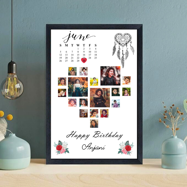 Personalised Memory Photo Frame | Perfect Gift for Birthday, Anniversary & Special Occasions