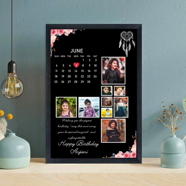 Personalised Memory Photo Frame | Perfect Gift for Birthday, Anniversary & Special Occasions