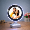 Personalised Round Shape Photo LED Lamp | Custom Memory Light | Romantic Gift for Birthday, Anniversary & Special Occasions